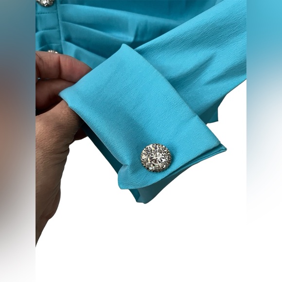 Joseph Ribkoff evening blouse. - Picture 2 of 7